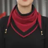 Bufandas Bufanda suave engrosada Punto grueso Cálido Mujer con enlace magnético para invierno Cuello Protección Wrap Mujeres