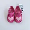 Girl Igor Summer Jelly Shoes Little Baby Toddler Fashion Love Heart Soft Sole Roma Sandals Kids Anti-Slip Valentines SO135 240318