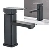 Bathroom Sink Faucets For El Kitchen Steel Faucet Basin Black Plastic Handle Rust Single