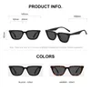 Caponi Polarised Women Solglasögon Cat Eye Style Vintage Sun Glasses Female Fashion Design Trendy Shades UV400 Protection CP71240403