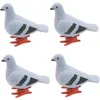 Andra fågelförsörjningar 1/4st Clockwork Toys Bouncing Pigeon Simulation Animal Cute Wind Up Jumping