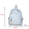 Backpack Personalised Embroidery Name Floral School For Girls Casual Daypack Ladies Backpacks Handbags