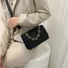 Totes shoppare väskor för kvinnor trend 2024 Cross Body Tote Liten Flap Chain Women's Shoulder Messenger Bag Korean Luxury Designer
