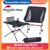 Meblehings Naturehike Oryginalne podróżowanie Ultralight Składane krzesło Superhard wysokie obciążenie na zewnątrz meble kempingowe plażowy piknik siedzisz