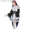 Cosplay Anime Costumes Japanse Anime Life w innym świecie od zarysowań Lim Ram Świeży i słodki styl rola odgrywania roli anime Playc24320