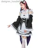 Cosplay Anime-Kostüme Japanisches Anime-Leben in einer anderen Welt von Grund auf Lim Ram Frischer und süßer Stil Rollenspiel Anime-RollenspielC24320