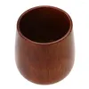 Кружки Jujube деревянная чашка - винтажная экологически чистая напитка для деревенского дома