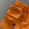 Mode Große Mädchen Stereo Tasche Cargo Rock Alte Kinder Doppel Tasche Gürtel Casual Röcke 2024 Sommer Teenager Kleidung Z7256