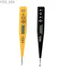 Medidores de corrente Digital Teste Lápis Chave de Fenda Sonda Luz Tensão Tester Detector AC / DC 12-220V Teste Elétrico Caneta Voltímetro 240320