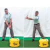 Aiuta la borsa da battuta Borsa da altalena PGM Golf Swing Trainer Forniture per esercizi indoor Strike Packing Tessuto impermeabile ad alta densità