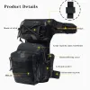 Väskor Wincent 1000D Taktisk benväska Hållbart Nylon Utility Tool Belt Pack Military Army Style för jakttillbehör Hållbar Molle