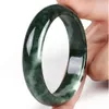 Natural Emerald Oil Cyan Jade Original Certified Armband Women Frakt gratis grossistgåvor till flickvän