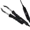 Connectors Loof Black Control Temperature Professionelles Haarstyler-Eisen für verschiedene Arten von Hot-Fusion-Spitzenwerkzeugen für Haarverlängerungen