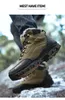 Sapatos de fitness masculino inverno velo quente botas de neve ao ar livre aventura montanhismo escalada esportes tamanho grande 38-47 #