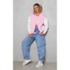 New design blank pink color fashion varsity jackets 2022 women college letterman jacket baseball ladies jackets