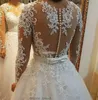 Pärlor pärlor 2 i 1 brasilien bröllopsklänning 2021 vestido de novia spets applikationer avtagbart tåg en linje bröllopsklänningar w0278
