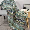 Blankets Summer Knitted Throw Blanket Office Naps Air Conditioning Bohemian Sofa Covers Washable Decorations Room Aesthetics