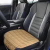 Assento de carro cobre almofada conforto protetor impermeável inverno para cadeira almofada quente com fundo antiderrapante