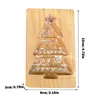 Stampi da forno 1 pz albero di Natale che preme stampaggio di fiori decorazione artigianale biscotto con impronta digitale