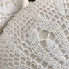 Kuddbomull och linne virkning täcker handgjorda vävda fodral 40 40 cm dekorativa kuddar för soffa fyrkantig cirkulär