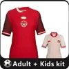 2024 2025 Trikot Kanada Fußballtrikots Heim Auswärts Schwarz 24 25 DAVIES DAVID Nationalmannschaft EVSTAQUIO HUTCHINSON LARIN CAVALLINI LARYEA MILLAR Fußballtrikots 16-4XL