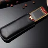 Unlocked super Mini luxury mobile phones for lady man Dual sim card fashion metal frame stainless steel cellphone camera cell phone