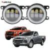 Ensemble de phares antibrouillard Led Angel Eyes DRL + 30W/ 40W pour Isuzu D-Max RG 2021 2022 2023 avec lentille transparente, feux de jour de voiture 12V