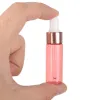 Flessen 20/50/100 stks 1 ml/2 ml/3 ml/5 ml Roze mini Glazen Druppelflesje met Glazen Pipet voor Essentiële Oliën Aromatherapie Vloeibare Flesjes