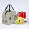 Opbergzakken Retro Video Game Turbo Controller Draagbare dozen Multifunctionele Gamer Lover Cooler Thermische voedsel geïsoleerde lunchtas Kinderen