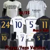 MBAPPE Jerseys 23 24 Bellingham Soccer Vini Jr Endrick Reals Football Shirt Wersja Modric Rodrygo Camiseta Kit Madrids 2023 2024 2025 Mundurs 3xl 4xl 4xl