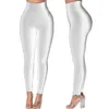 Leggings Femmes 2024 Femmes Taille Haute Pantalon Solide Couleur Hip Lift Skinny Stretch Pantalon Printemps Automne Sans Couture Gym Fitness Yoga