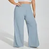 Pantalon actif UUlogo Ps Yoga, pantalon athlétique évasé à jambes larges, taille haute, amincissant, extensible, décontracté et polyvalent