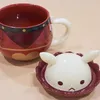 Muggar Round Rolling Cup Ceramic Söt kaffedryck Anime Rollspel Props Julklappar Barntillbehör