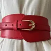 Belts Womens Ultra-Wide Waist Belt Korean Style Durable Trendy Elastic Belt Adjustable Waist Girdle