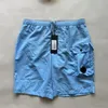 Shorts de praia de designer de alta qualidade com bolso de lente única – estilo tingido casual, ideal para nadar, correr ao ar livre, shorts casuais de secagem rápida