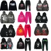 Kanyes Wests Hoodie Fashion Hell Star Hellstar Flame Hellstar Hoodie tryckt och kvinnor Löst kappa Pullover Tröja Hooded 23 463 728