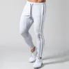 Men's Pants Red Casual Men Cotton Slim Joggers Sweatpants Autumn Training Trousers Male Gym Fitness Bottoms Running Sports Trackpants