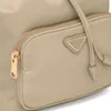 Bolsas de moda de marca de varejo por atacado Nova textura de alta qualidade Bolsa balde de nylon com cordão para mulheres e versatilidade Bolsa de ombro único crossbody