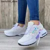 Casual Shoes Tenis Womens Sports Shoe Platform Casual Shoes 2024 New Womens Comfort Net Anti Slip Running Shoes Plus Size 43 Zapatillas de Mujer Q240320