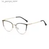 Zonnebrillen Zonnebrillen Draagbare Anti-Blauw Licht Bril Dames Heren Oversized Optisch Frame Oogbescherming Ultra Brillen Kantoor Computerbril Y240317