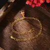 Strand Trendy Luxury Jewelry Eight-Diagram-Shaped Appetizer Ancient Clock Pendant Safe DIY Lucky Girls' Bracelet Bracelets For Women