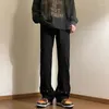 Jeans da uomo Pantaloni cargo neri Punk Bootcut Uomo Pantaloni da cowboy Svasati Designer impilati Alla moda 2024 Abiti di tendenza Y2k 2000s Xs