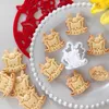 Moldes de cozimento 2024 Festival de Primavera Chinês Auspicioso Dragão Cabeça Forma Cookie Cutter Biscuit Stamp DIY Pastelaria Decoração Acessórios