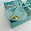 2024 Schmuck Designer Marke Band Ringe S925 Silber Ring Paar Paar Drei einfache vielseitige personalisierte Herren- und Damen-Ehering Valentinstagsgeschenk