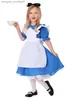 Cosplay Anime Costumes fête pour enfants Lolita femme de chambre habillage jeu de rôle fantaisie carnaval GirlC24320