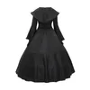 Casual Dresses Halloween Cosplay Costume Gothic Vintage Dress Ghost Pumpkin Medieval Bride Vampire Clothing for Women