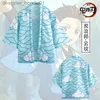 コスプレアニメコスチュームデーモンキメッツノーヤイバ3d印刷された着物ヨーリヨーカタ日本のアニメロールプレイカジュアルクールストリート衣料Zenitsu Tanjirc24320