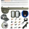 Acessórios Maximumcatch 38wt Fly Fishing Combo 8'6''/9' Mediumfast Fly Rod Prespooled Fly Reelfly Line com Cordura Triangle Tube