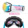 Goggles Ski Goggles for Men Women and Youth, Double Layers Lens Anti Fog OTG Winter Sports Snow Goggles for Skiing and Snowboarding