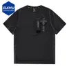 T-shirt Streetwear pour hommes, surdimensionné, Hip Hop, outillage, Techwear d'été, noir, ample, décontracté, top t-shirts, 240313